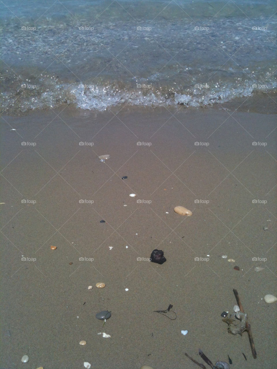 beach summer stones wave by chmatz
