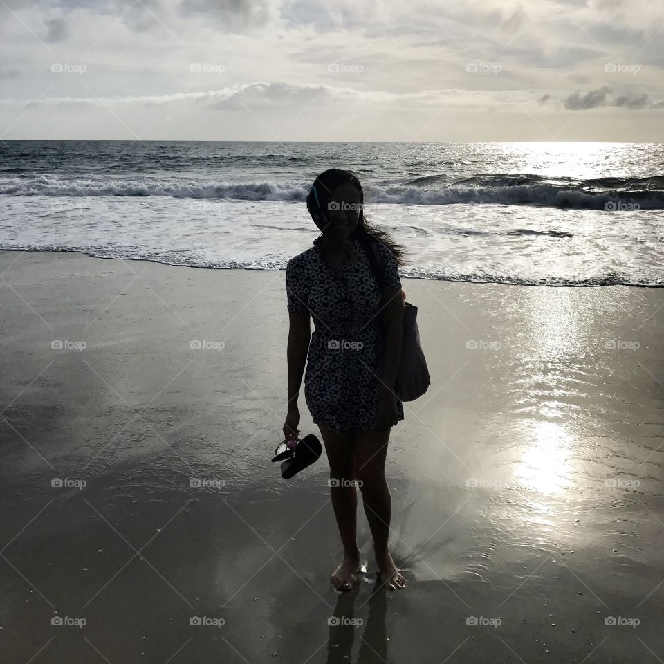 Shady silhouettes and sand