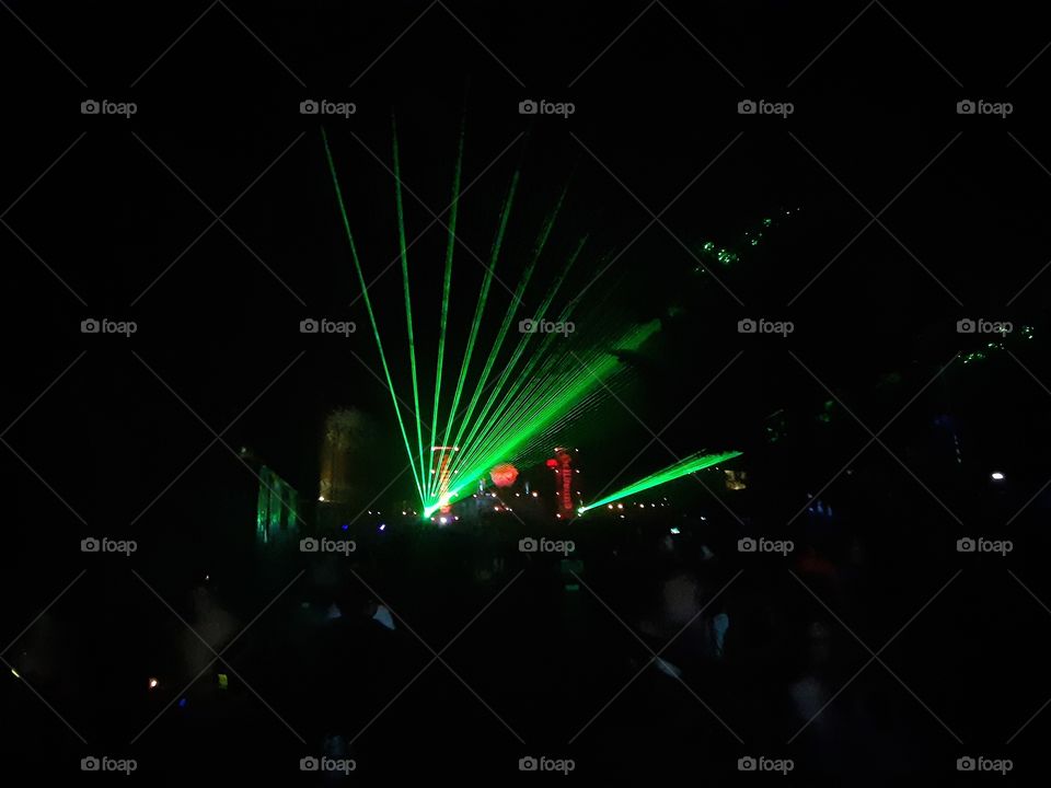 party lasers