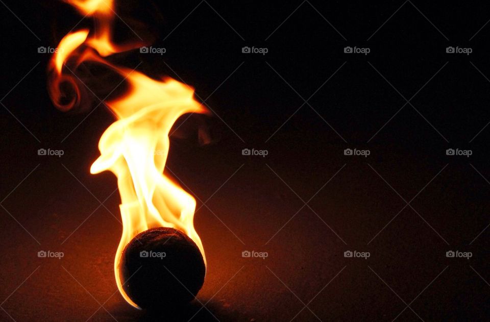 Ball On Fire