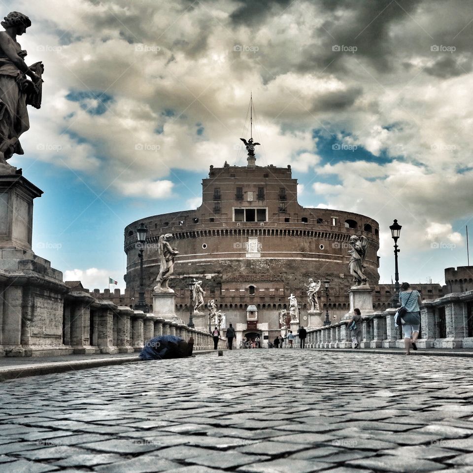 Historical Rome. Castel Sant'Angelo