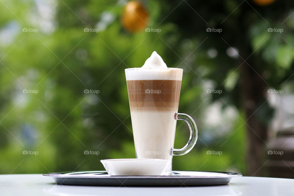 Coffee Time. Caffe latte