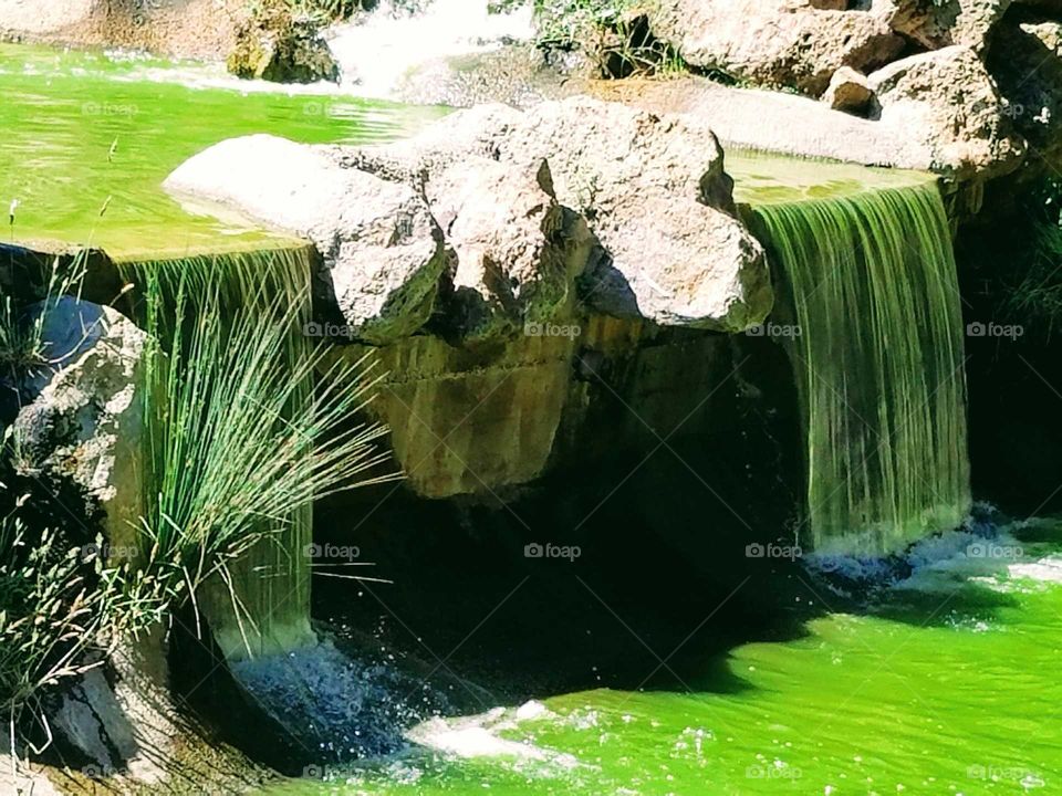 Green Water fall