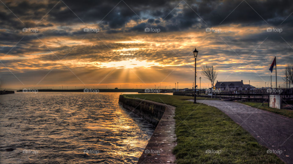 Galway sunrise, Ireland