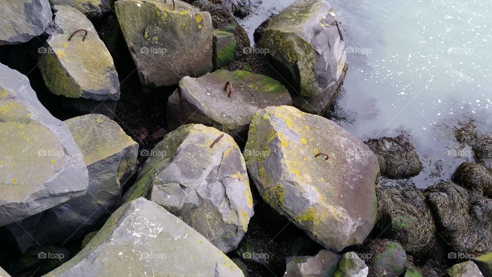 rocks. rocks close to the.sea, at the shore
