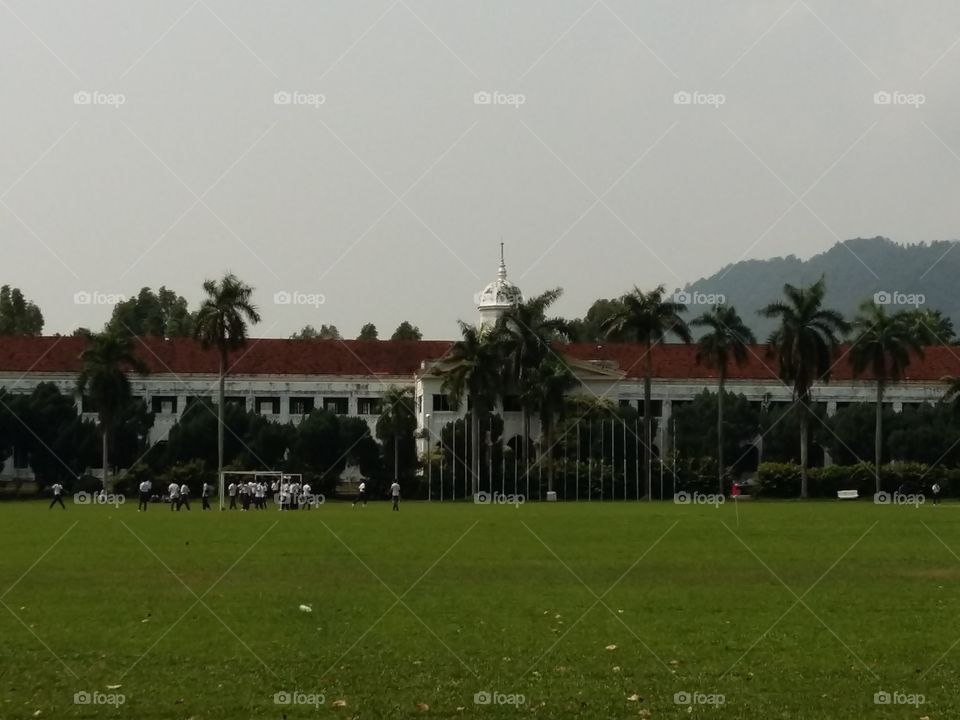 penang free school. older school in penang