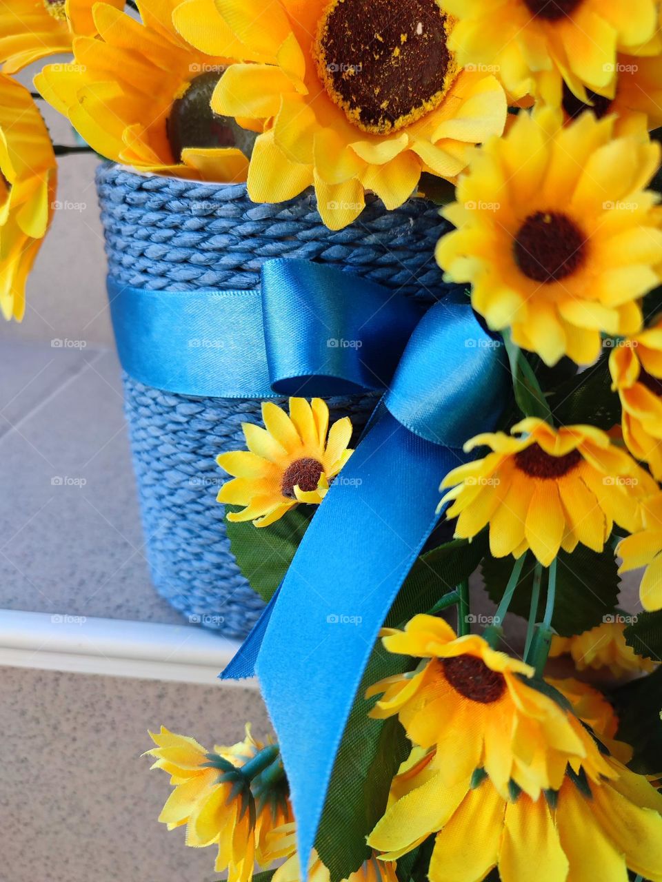 Complementary Colors, Flower Pot