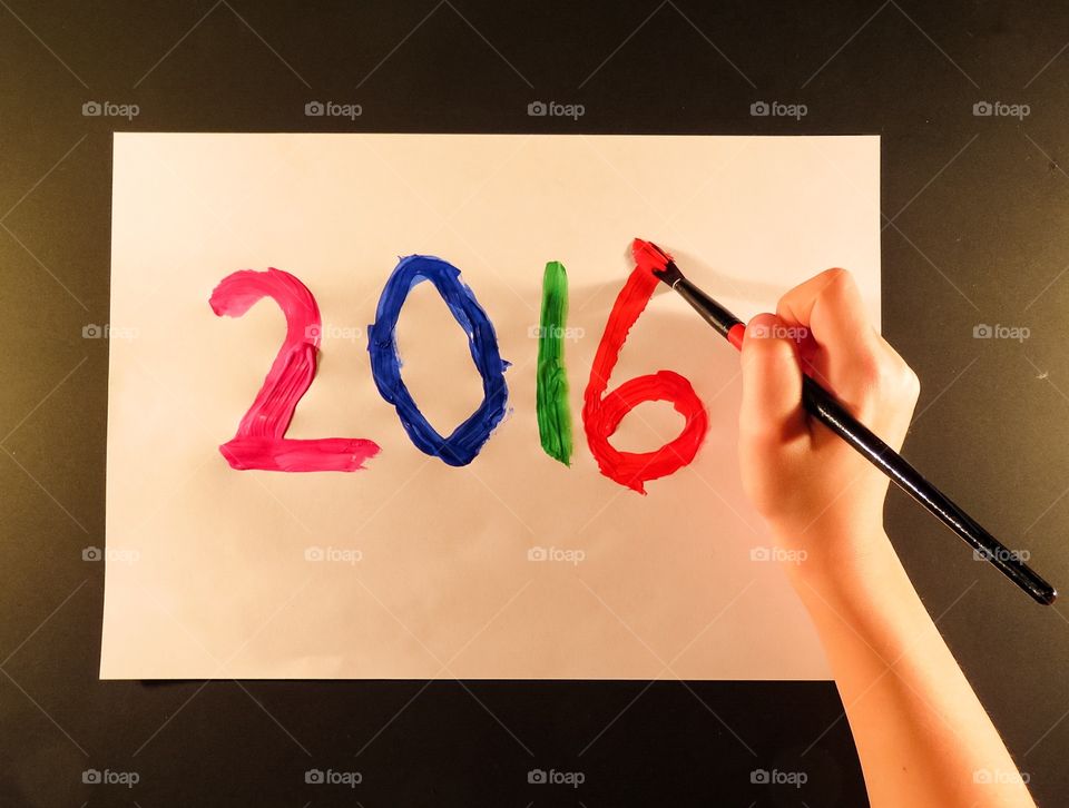 My creative son wanted to paint 2016