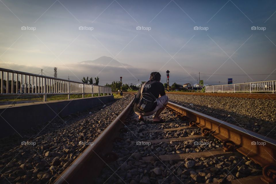 capture moment in blue hour