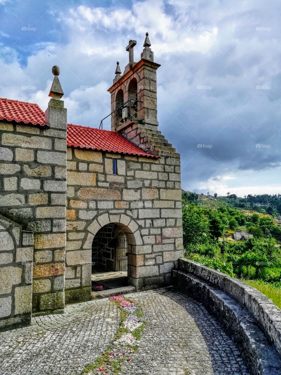 Church, local treasure in Marco de Canaveses, Portugal