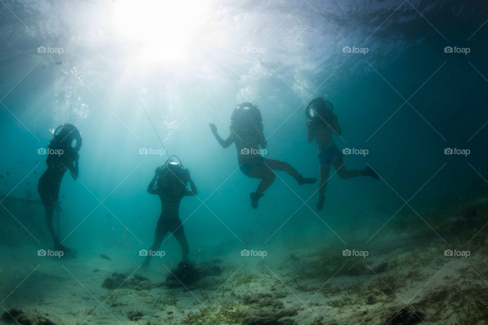 philippines cebu underwater floating by paulcowell