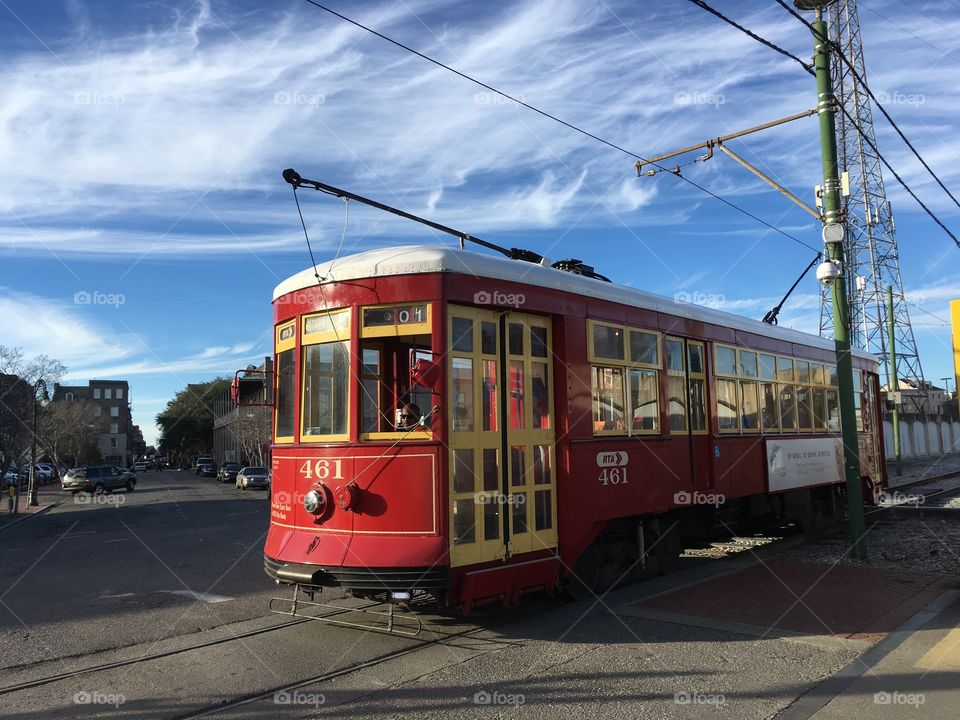 Streetcar in NOLA