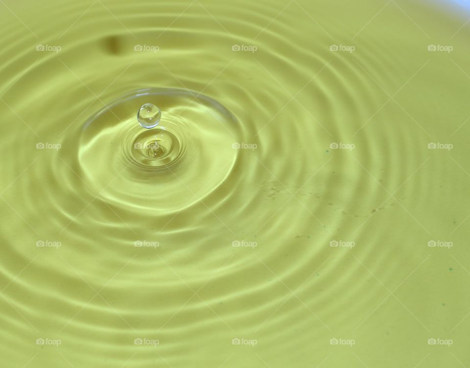 High angle view of rippled water