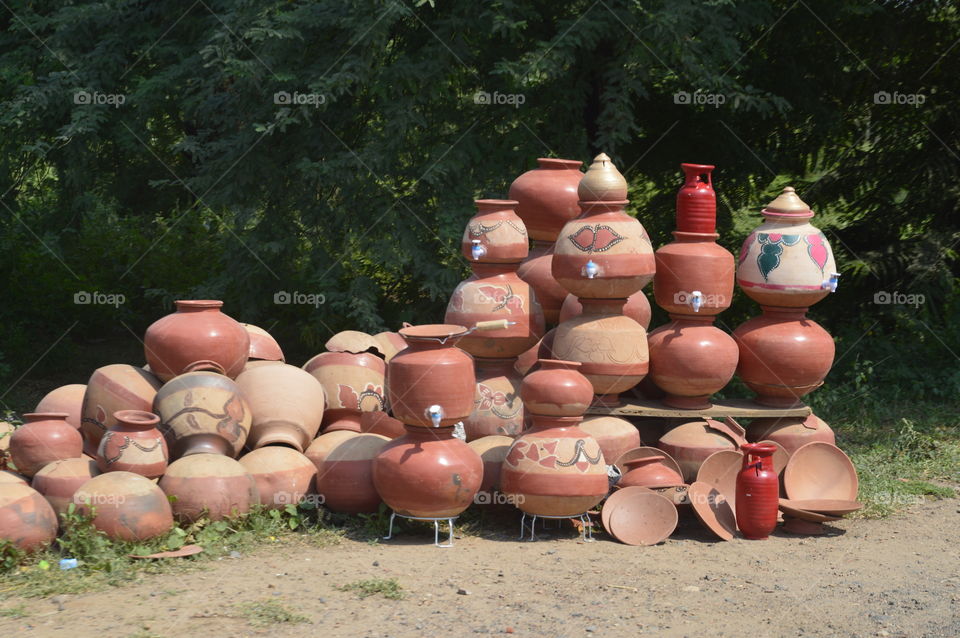 Pottery, Clay, Earthenware, No Person, Pot