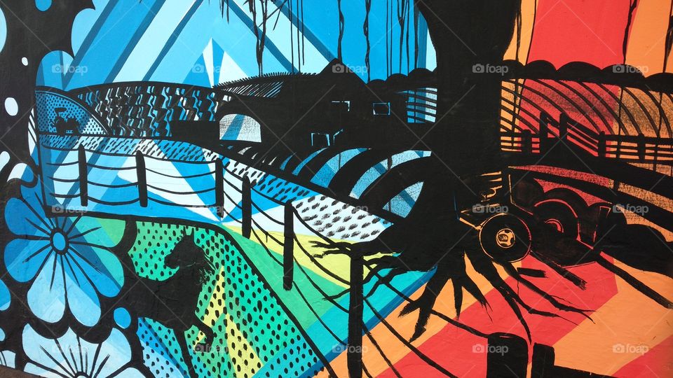 A arte dos grafites...