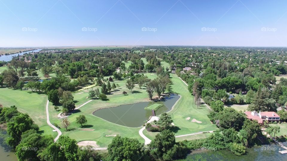 Golf course, Stockton California.