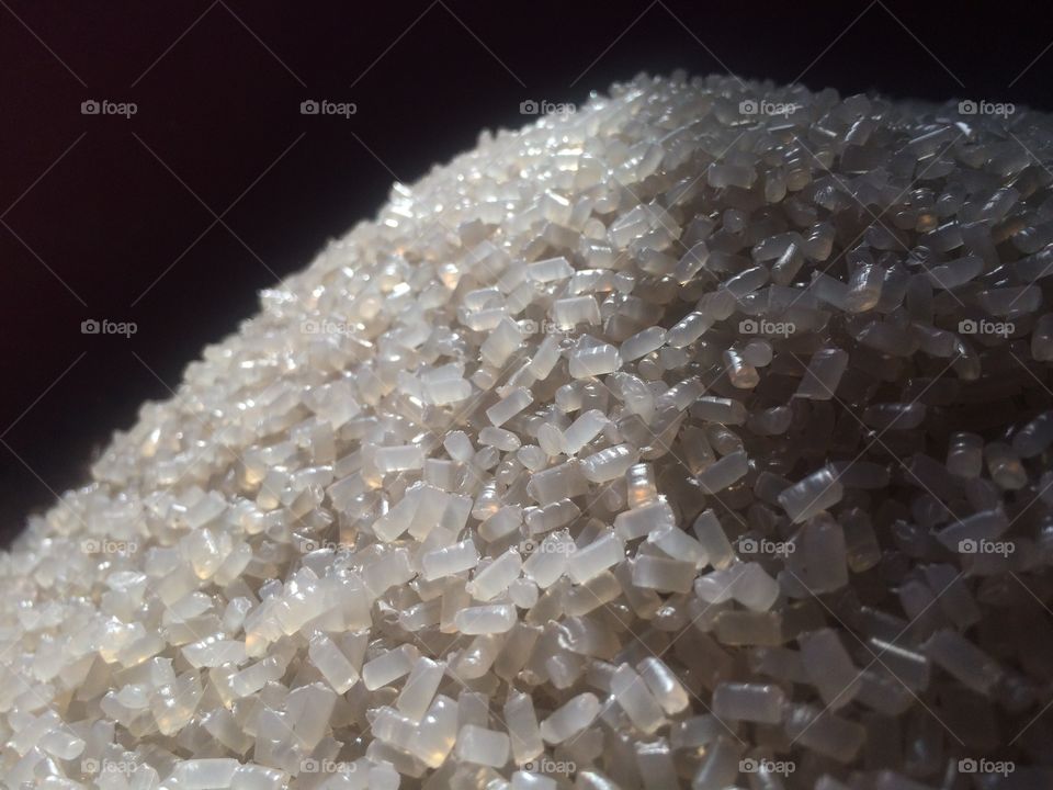 Plastic bullets and beautiful background 