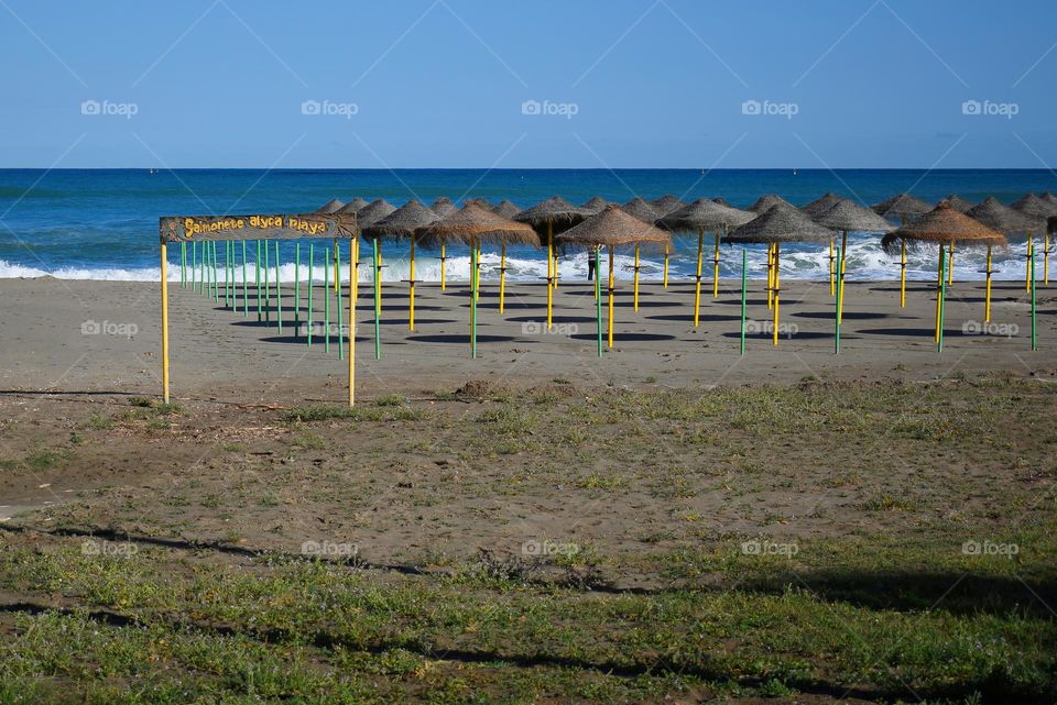 Summer vacation at Banalmadena, Malaga, Spain