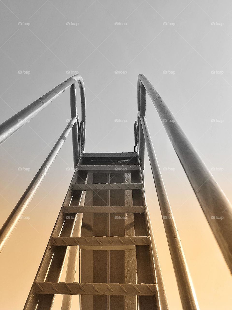 metal structure in a playground