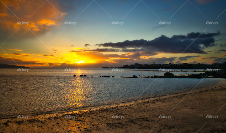 Salthill sunset, Ireland