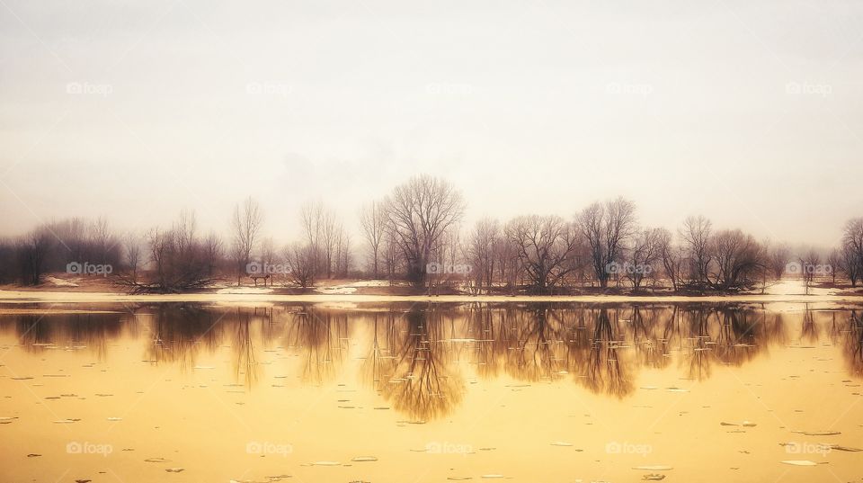 St Lawrence river Boucherville Québec 