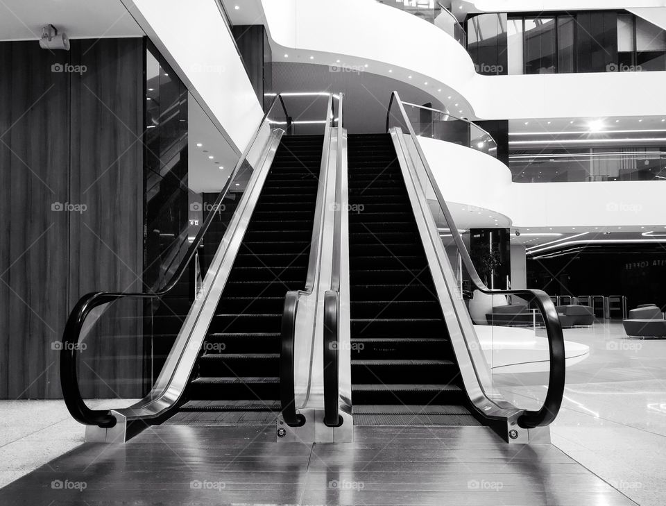 Step, Monochrome, Architecture, Street, Handrail