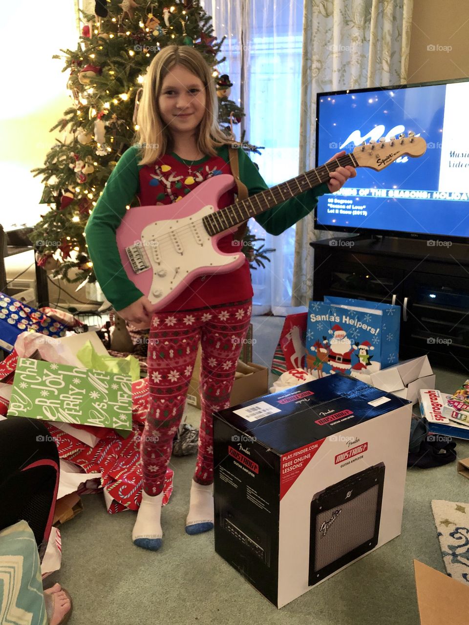 Girl with Guitar