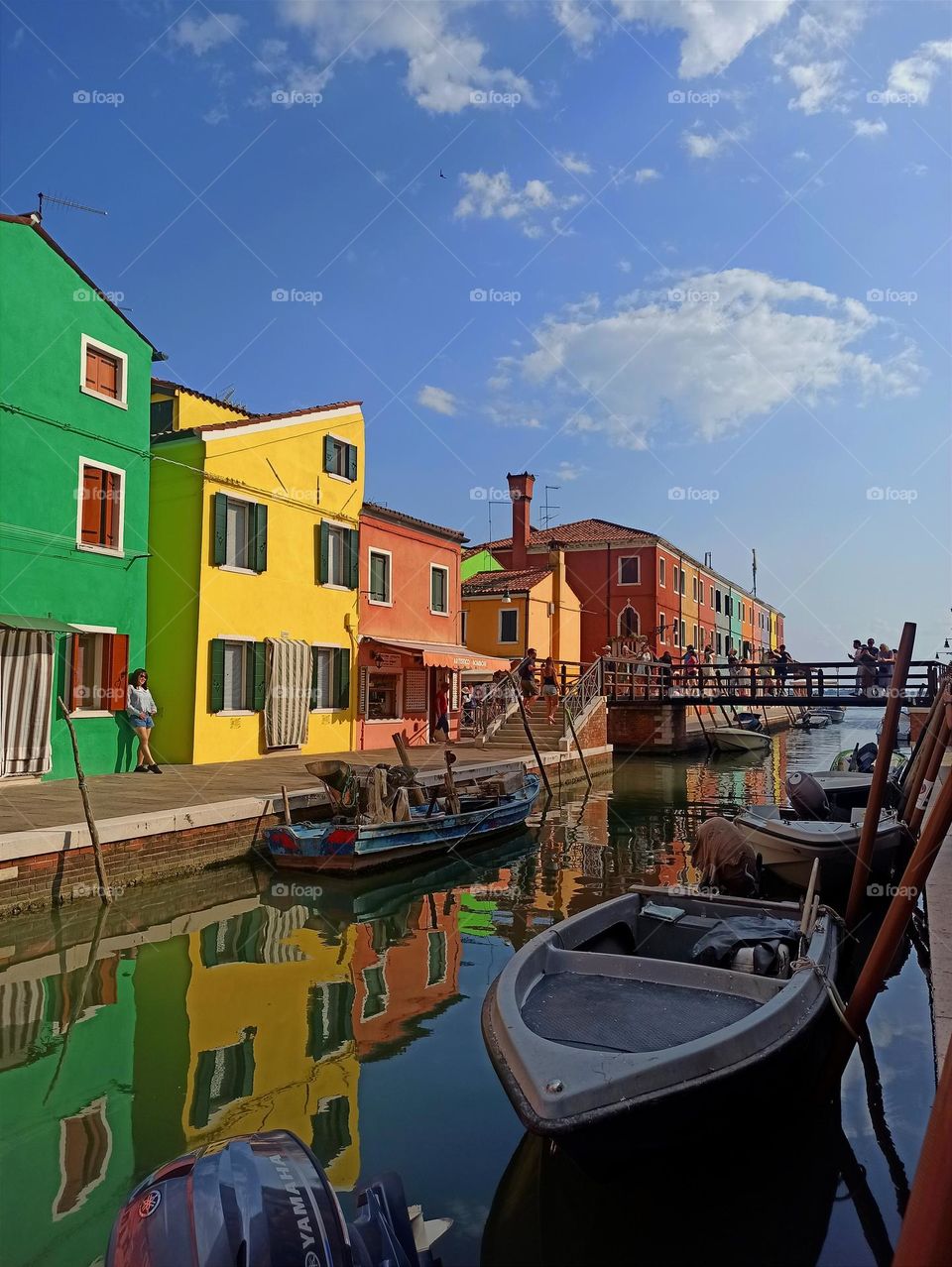 Unforgettable trip to Italy. Venice. Murano and Burano islands.