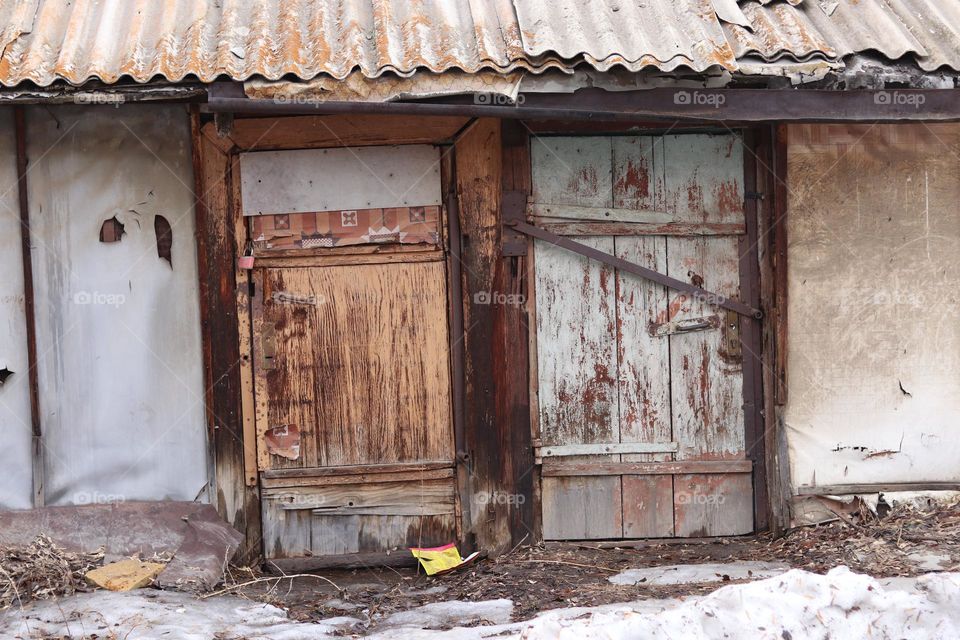 старые двери