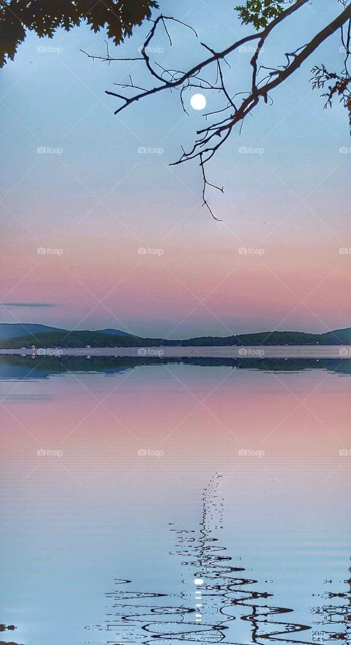 Moonlight over the Lake!