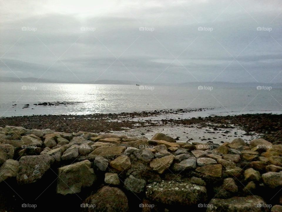 stones at the beach