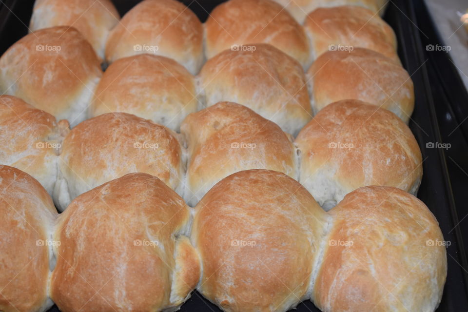 Homemade buns 