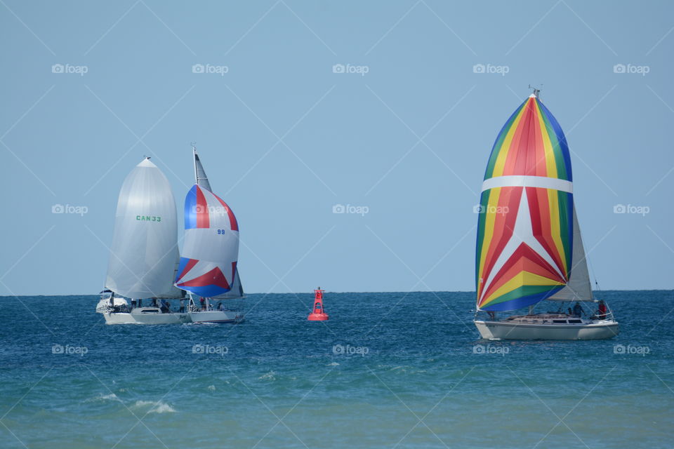sailing vessels
