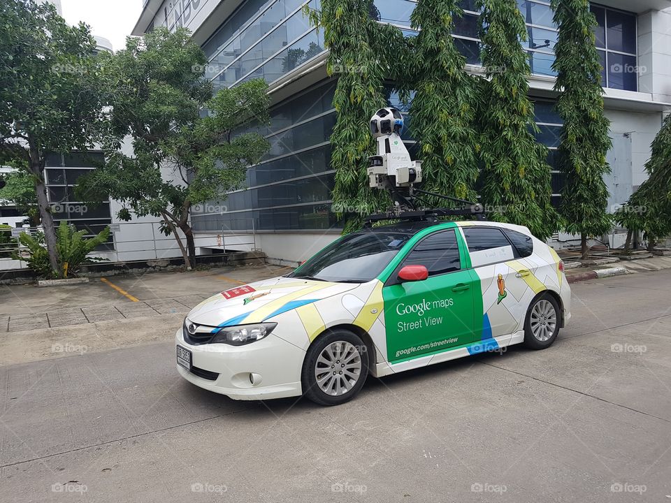car recording foe Google maps street view