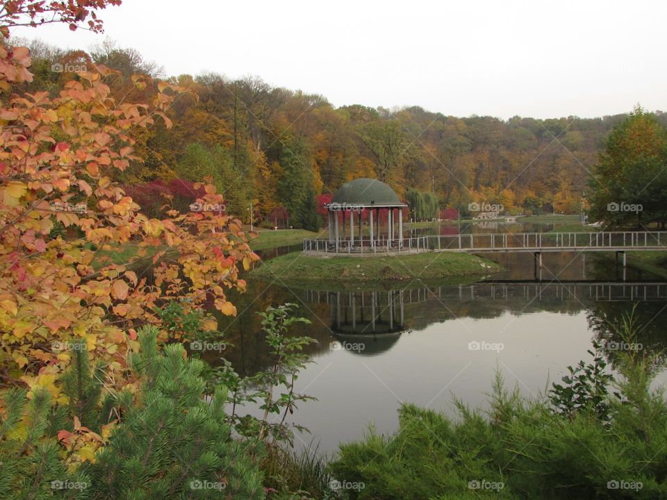 In the city park