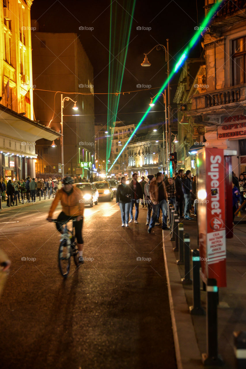 Night life in bucharest