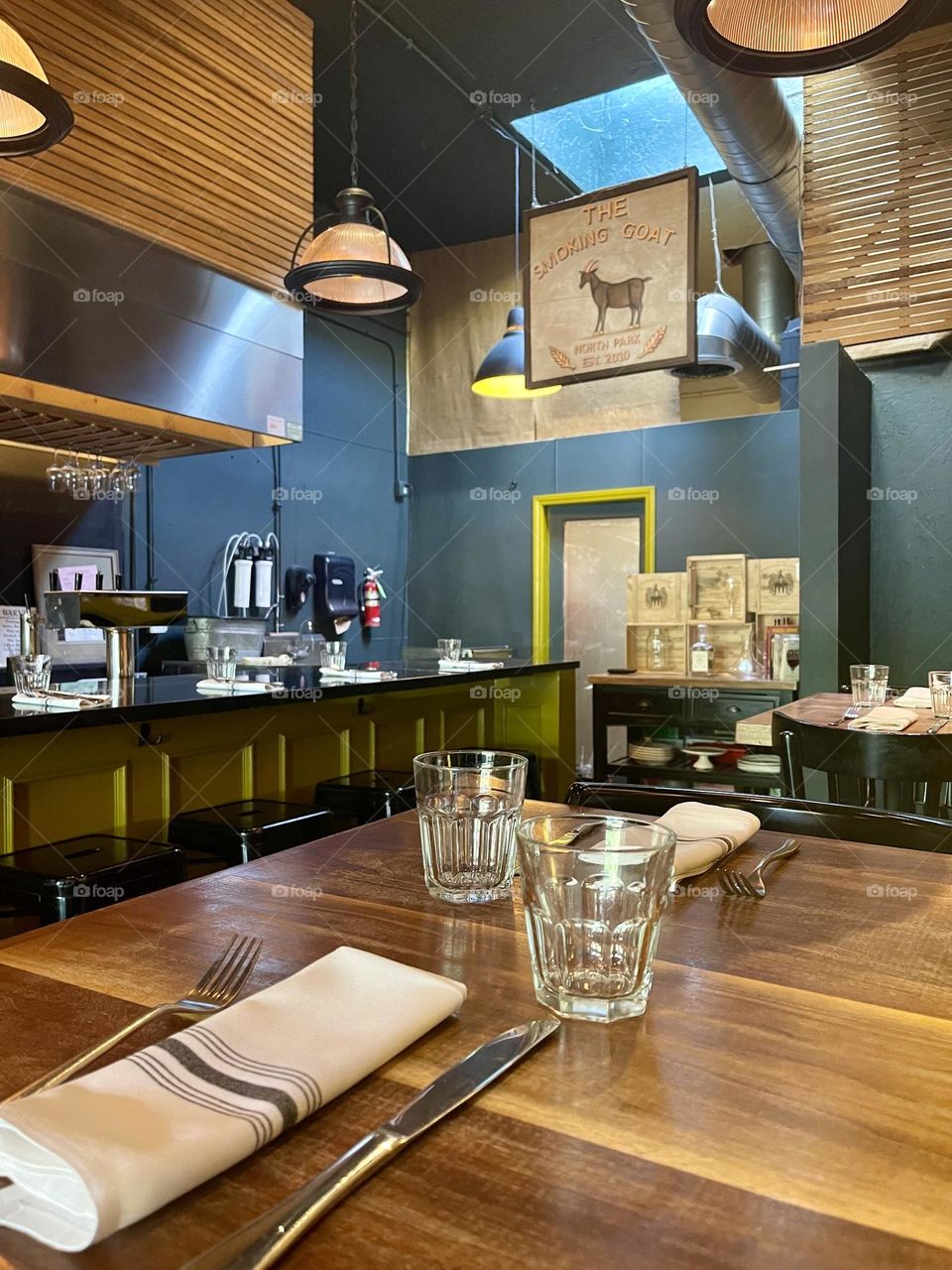 The Smoking Goat restaurant in San Diego, CA