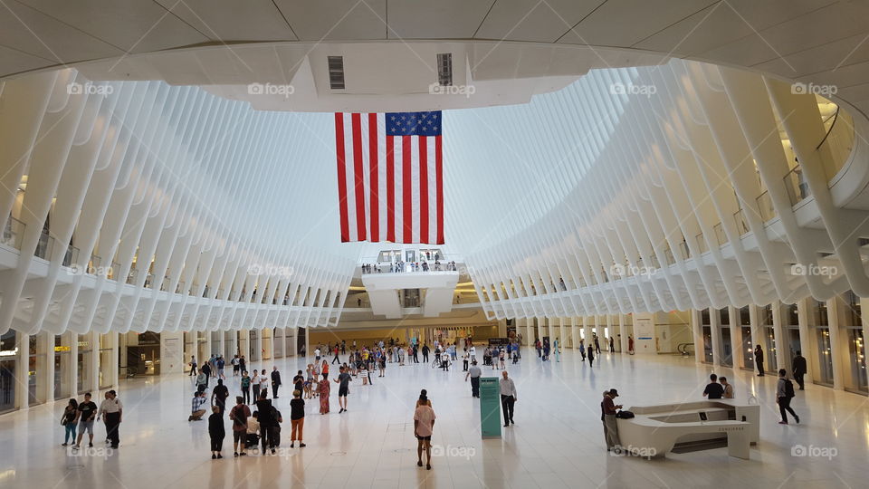 Oculus at World Trade Center,  Opened for Remberence of 9-11