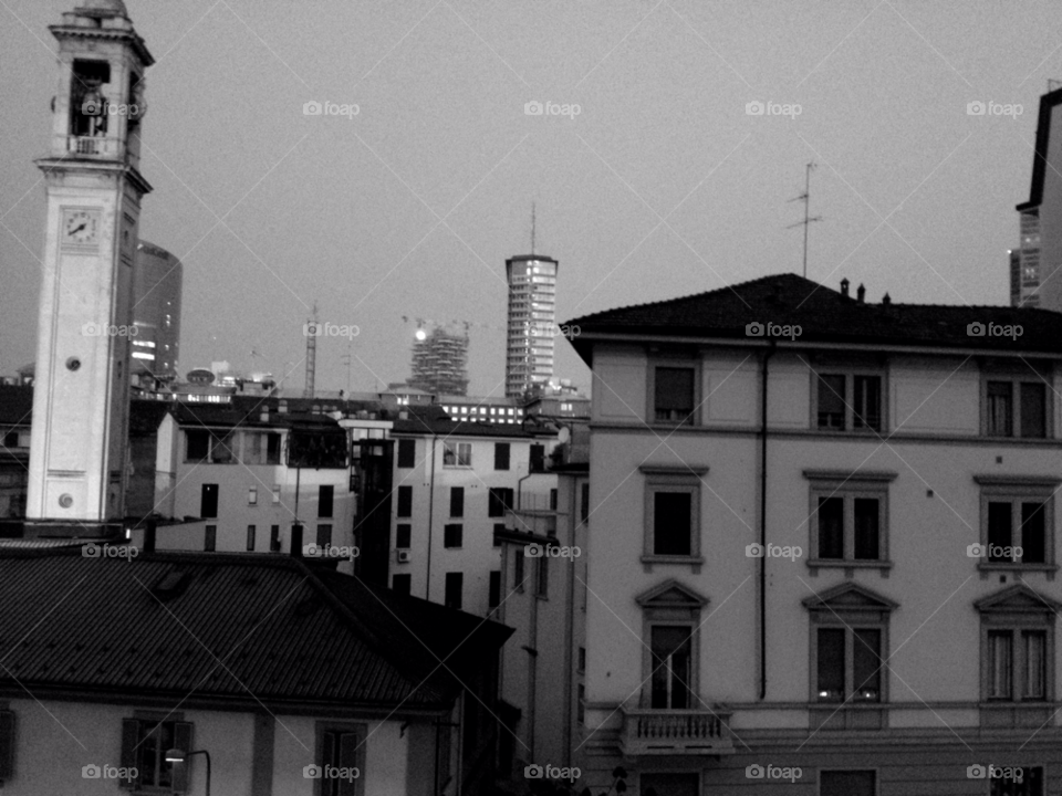 city morning milan building by ollicres