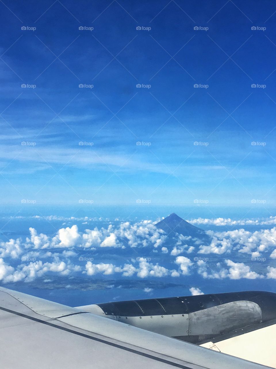 Volcano from the sky