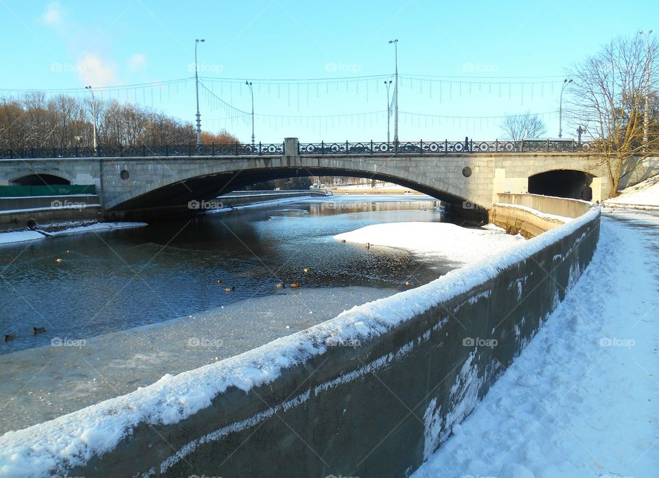 Winter, Water, Snow, No Person, Cold