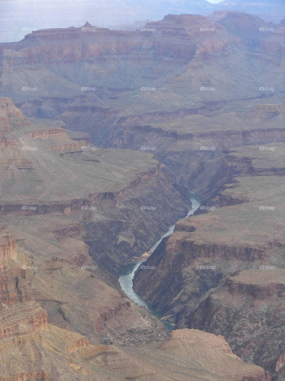 River runs through it. Grand Canyon 