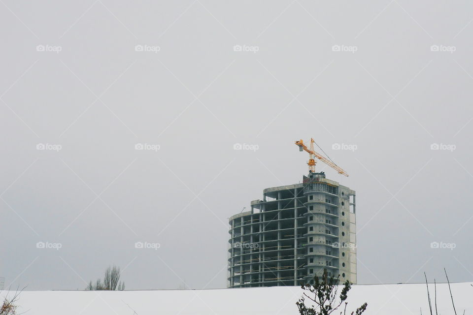 construction of a new building