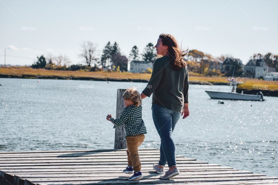 Mother and child | Taking afternoon walks are very essential to build your relationship with your kid