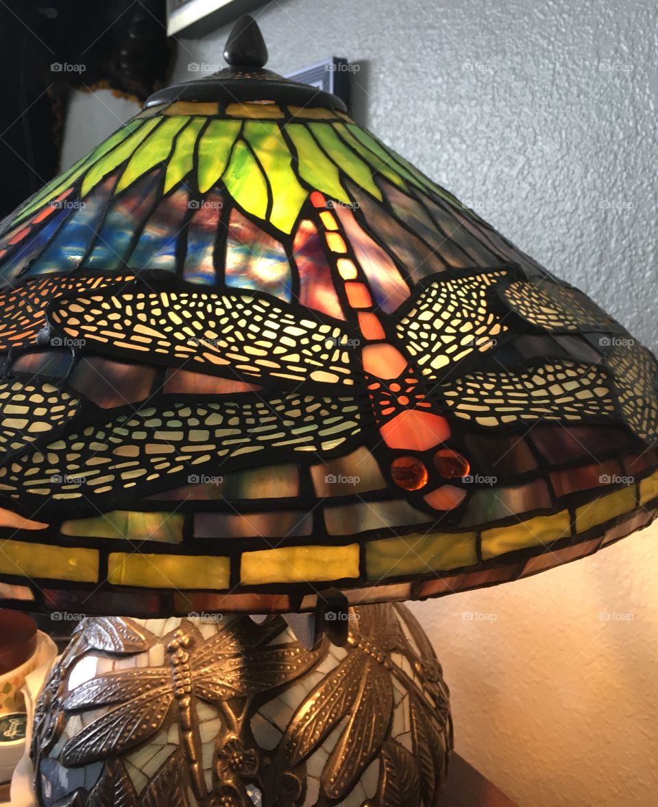 Dragonfly lamp 