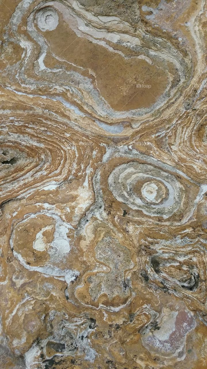 Mineral pattern closeup