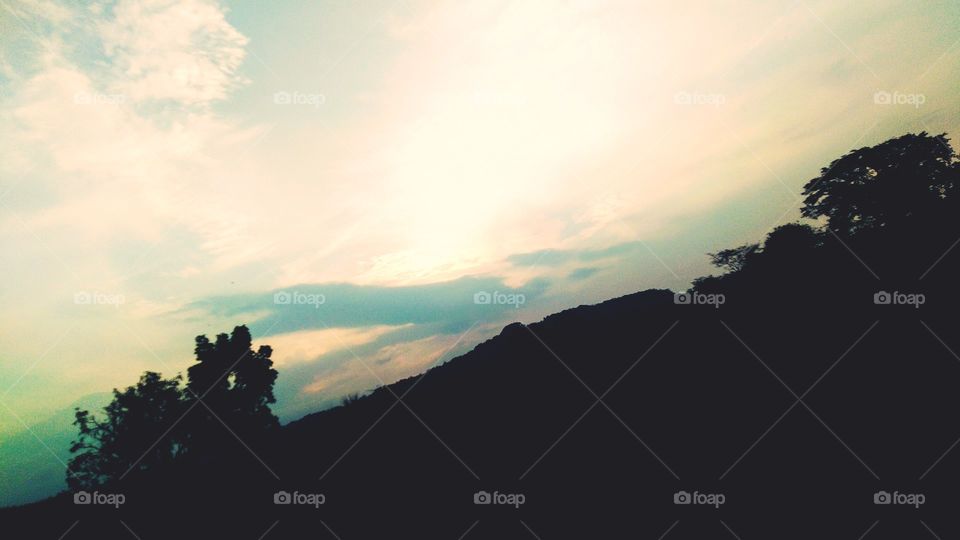 At the end of the afternoon