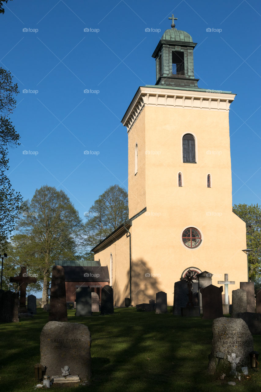 old Swedish church in Stockholm