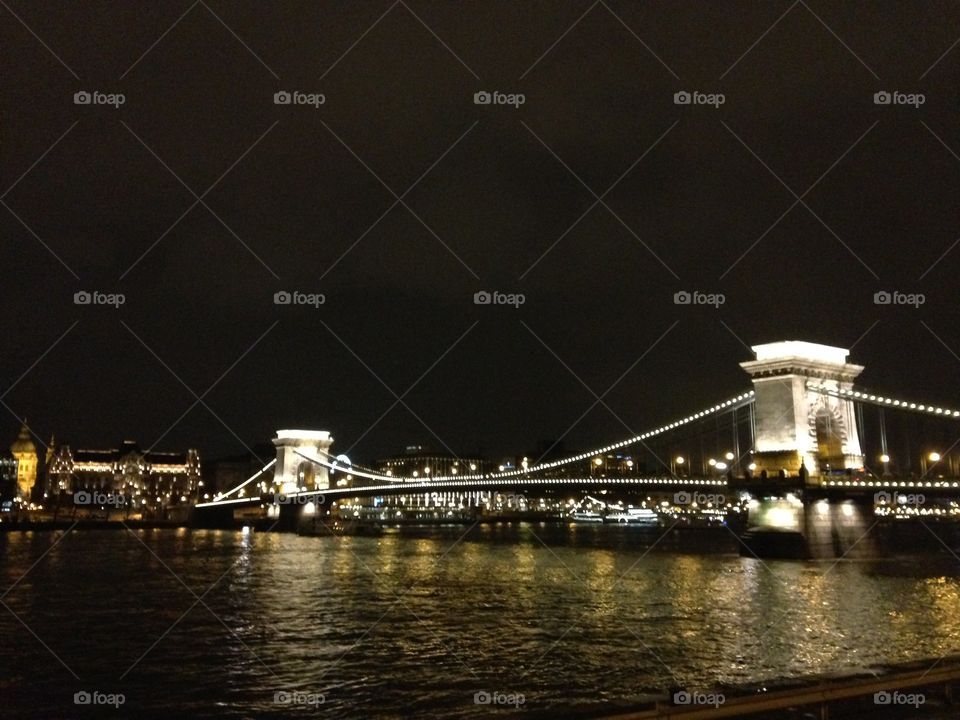 Budapest at night