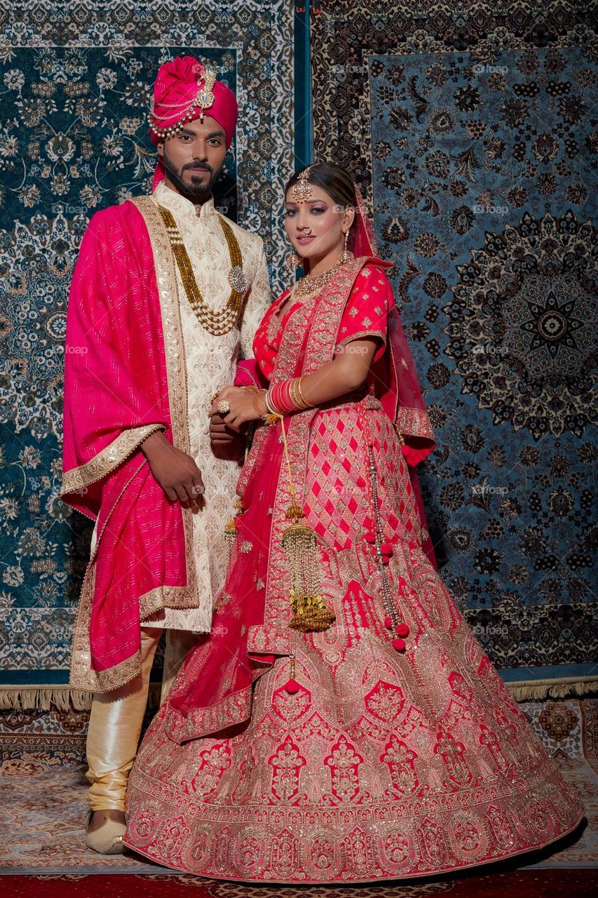 Indian marriage is a vibrant and colorful celebration of love, family, and tradition. The images of an Indian marriage are a visual feast, filled with intricate details, bright colors, and rich textures.

The bride and groom are the focal point of th